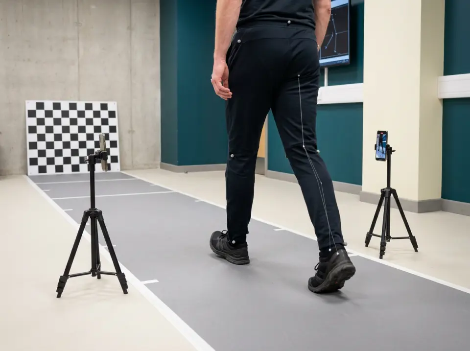 Three-dimensional gait assessment of lower-limb movement